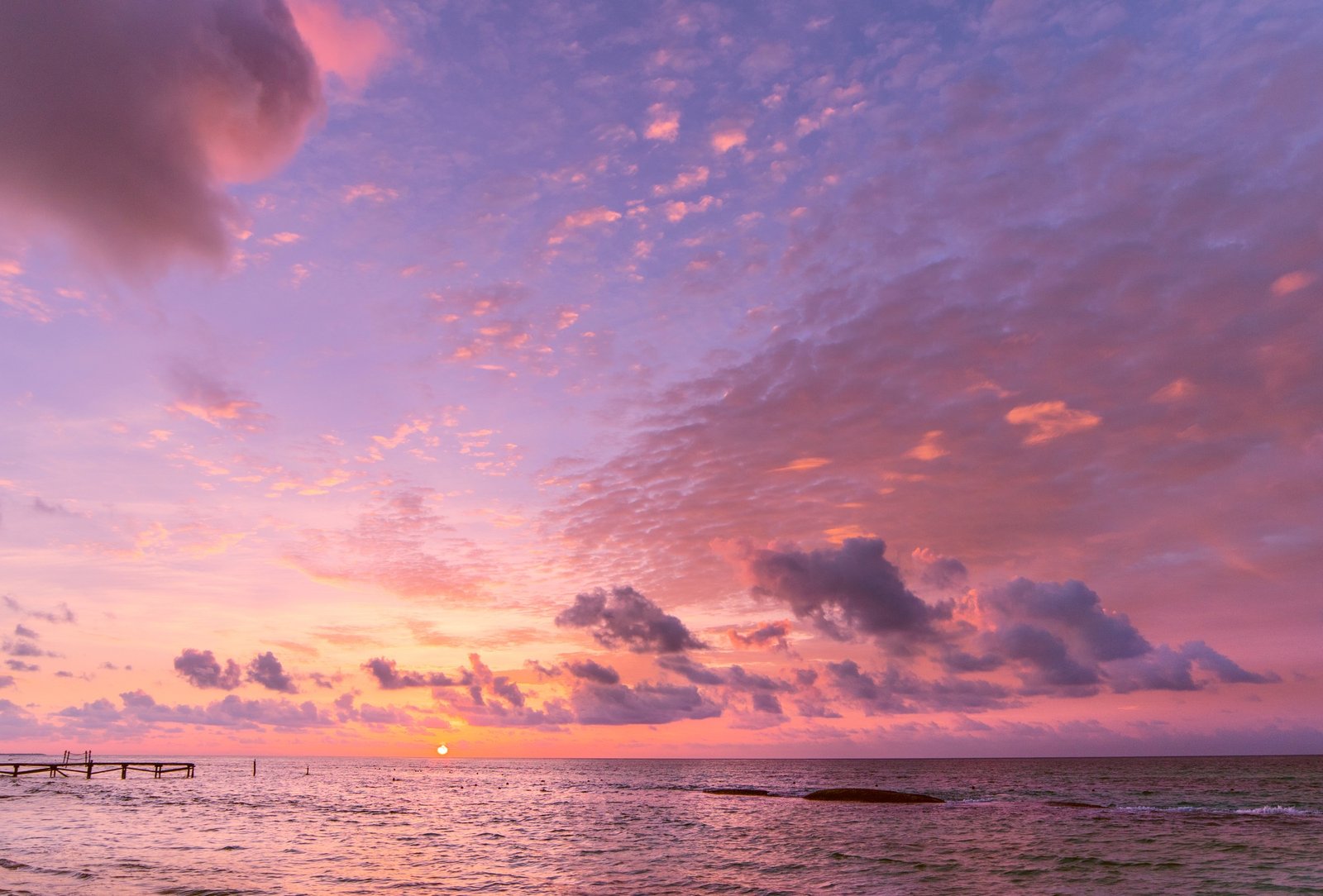 Amanecer en Playa del Carmen