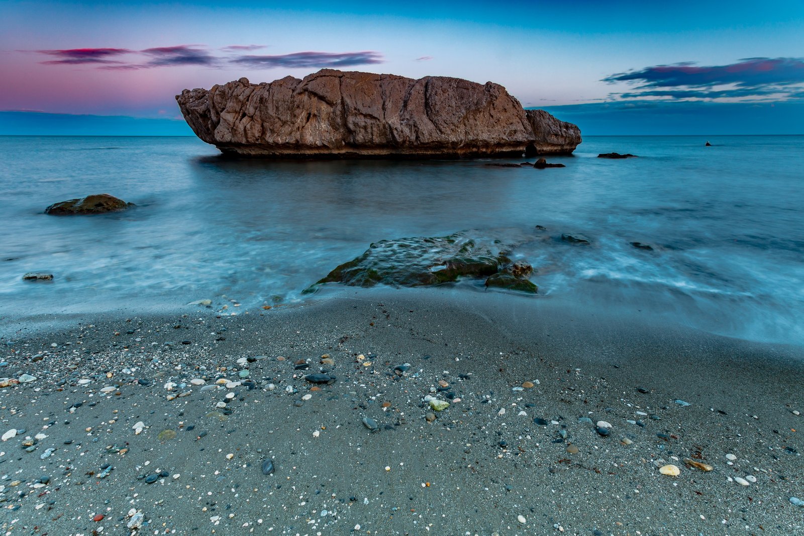 Beach of Piedra Paloma, Casares, Malaga, Spain